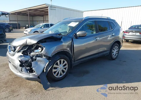 2016 Nissan Rogue S z USA, uszkodzony, nr VIN KNMAT2MT7GP662297